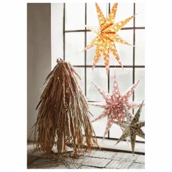 Madam Stoltz Etoile en papier recyclé | Gris