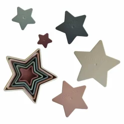 Best Mushie Etoiles à empiler Multicolore