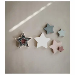 Best Mushie Etoiles à empiler Multicolore