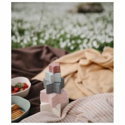 Best Mushie Etoiles à empiler Multicolore