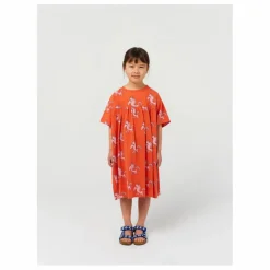 Discount Bobo Choses Exclusivité x Smallable - Robe Coton Bio Cheval Blanc | Terracotta
