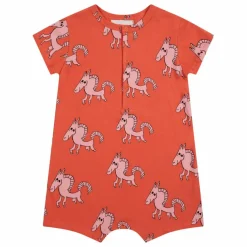 Bobo Choses Exclusivité x Smallable - Barboteuse Coton Bio Cheval | Terracotta Online