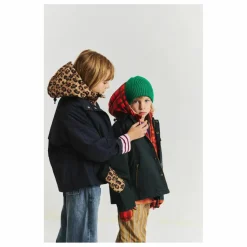 Best Fudoon Exclusivité X Smallable - Capuche Doudoune Réversible Carreaux | Orange