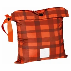 Best Fudoon Exclusivité X Smallable - Capuche Doudoune Réversible Carreaux | Orange