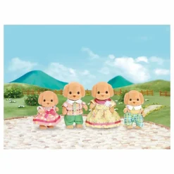 Best Sylvanian Families Famille caniche | Beige