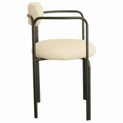 Gabrielle Paris Fauteuil colombe, assise en bouclette |