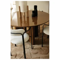 Gabrielle Paris Fauteuil colombe, assise en bouclette |