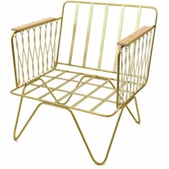 New Honoré Fauteuil Croisette noir, velours | Camel