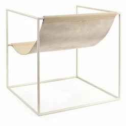 Valerie Objects Fauteuil en cuir Solo Seat