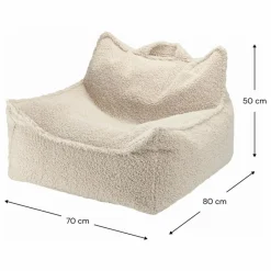 Enfant Wigiwama Fauteuil en teddy |