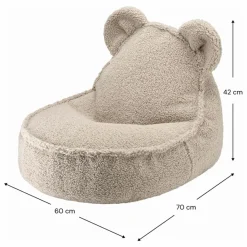 Enfant Wigiwama Fauteuil en teddy Bear |