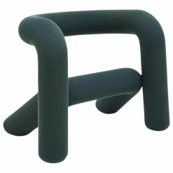 Sale Moustache Fauteuil Extra Bold Mélangé - Big Game | Bleu Vert