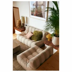 Discount HKliving Fauteuil lounge Lazy | Crème