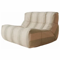 Discount HKliving Fauteuil lounge Lazy | Crème