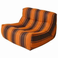 Outlet HKliving Fauteuil lounge Lazy | Orange