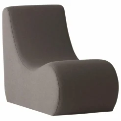 Outlet Verpan Fauteuil lounge Welle 2 | Gris foncé