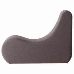 Outlet Verpan Fauteuil lounge Welle 2 | Gris foncé