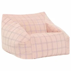 Nobodinoz Fauteuil pouf Chelsea | Rose Hot