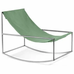 Valerie Objects Fauteuil Rocking Chair, Muller Van Severen | Vert New