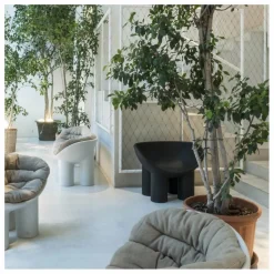 Driade Fauteuil Roly Poly - Faye Togood | Gris Best