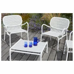 Petite friture Fauteuil Week-end - Lot de 2 | Blanc Best