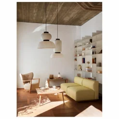 Discount & Tradition Fauteuil Wulff ATD2, piétement en chêne | Beige