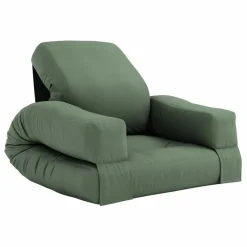 Outlet Karup Design Fauteuil-pouf Mini Hippo pour enfant | Vert olive