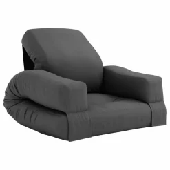 Karup Design Fauteuil-pouf Mini Hippo pour enfant | Gris foncé Hot