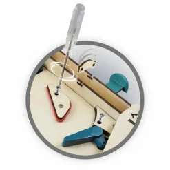 Buki Flipper à construire Multicolore Discount