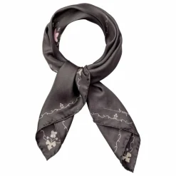 Becksöndergaard Foulard Brodaria Sia Soie | Gris anthracite Online
