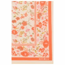 Bonton Foulard Foulindienne Fleuri | Rouge
