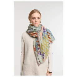 Femme Mapoésie Foulard Saccade Laine |
