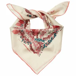 Becksöndergaard Foulard Wintery Sia Soie | Ecru Outlet