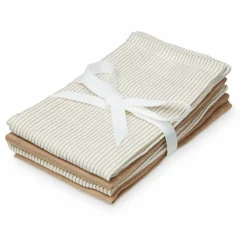 Cam Cam Gant de toilette en coton bio - Set 4 Camel Hot
