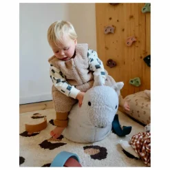 Tante Reine Gigoteuse à pieds en coton bio Teddy |