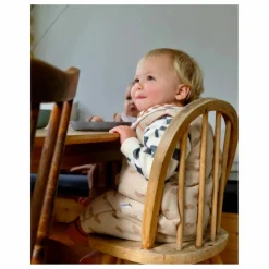 Tante Reine Gigoteuse à pieds en coton bio Cœur |