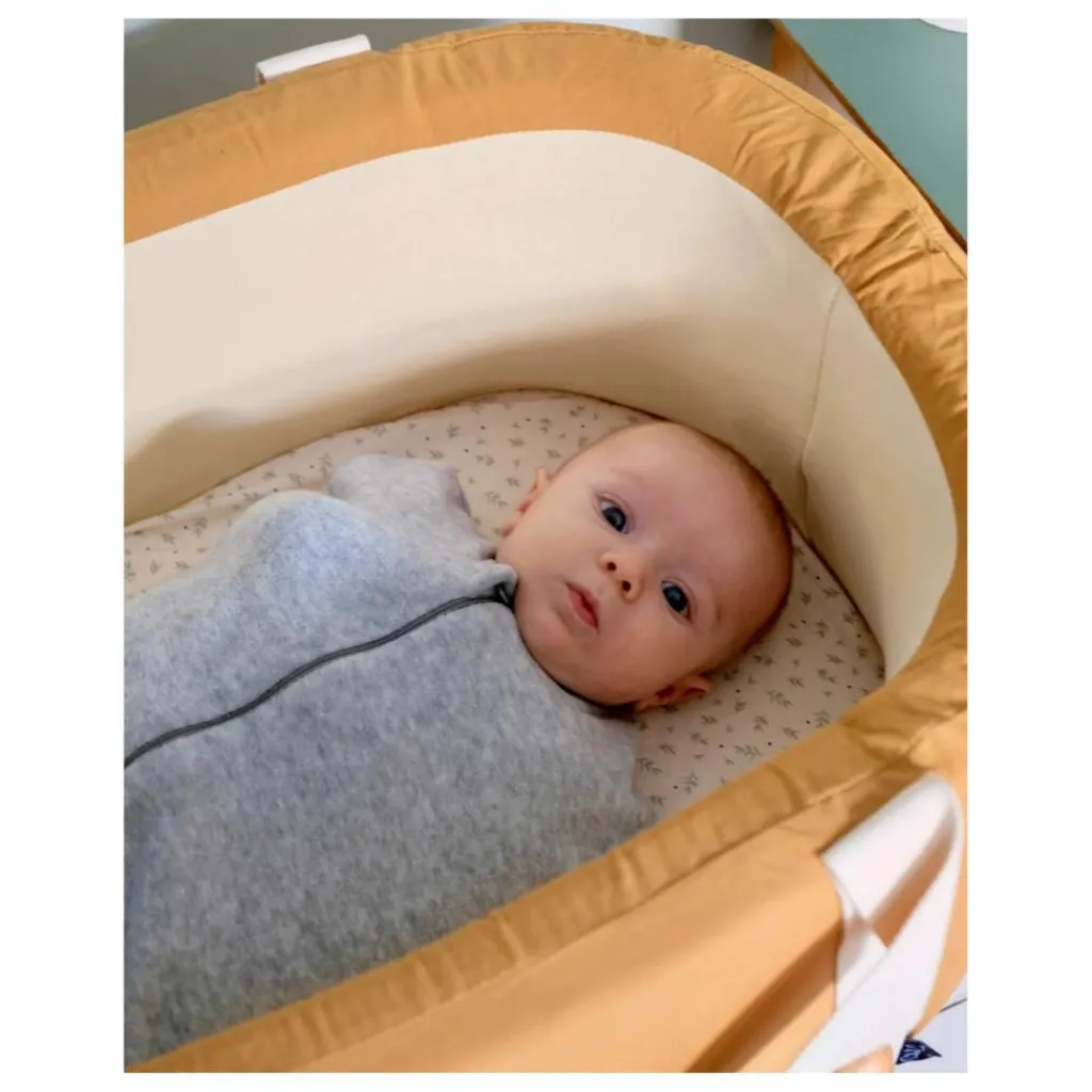 Clearance Tante Reine Gigoteuse d'emmaillotage en coton bio | Gris chiné