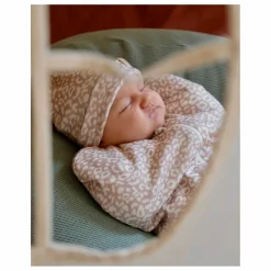 Tante Reine Gigoteuse d'emmaillotage en coton bio Graou Marron glacé Best