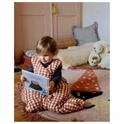 Hot Tante Reine Gigoteuse en coton bio Vichy | Caramel