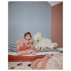 Hot Tante Reine Gigoteuse en coton bio Vichy | Caramel