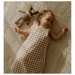 Discount Les Petites Billes Gigoteuse multi-saisons réversible Vichy | Terracotta