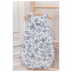 New Tartine et Chocolat Gigoteuse Toile de Jouy | Bleu marine