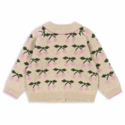 Konges Sløjd Gilet Belou Cerises Laine | Beige New