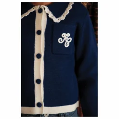 Enfant Tartine et Chocolat Pulls, Gilets|Gilet Brodé Laine |