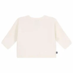 Petit Bateau Gilet Cache-Cœur Pointelle Laine | Ecru Discount