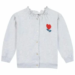 Best Bonton Gilet Chiné New York Molleton | Gris