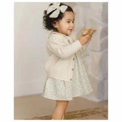 Quincy Mae Gilet Col Volants | Ecru