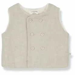 Clearance 1+ in the family Gilet Elias Lin et Bambou | Beige