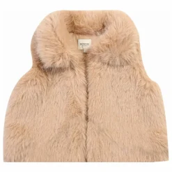 Hot Donsje Gilet Façon Fourrure Roswita | Rose pêche