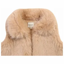Hot Donsje Gilet Façon Fourrure Roswita | Rose pêche